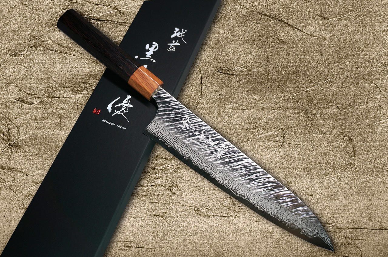 Yu Kurosaki VG10 Damascus FUJIN WA RS8H